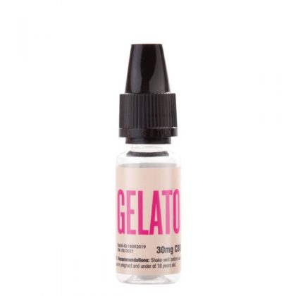 CBD E-Liquid Cali Terpenes Gelato 30 mg. 10 ml.