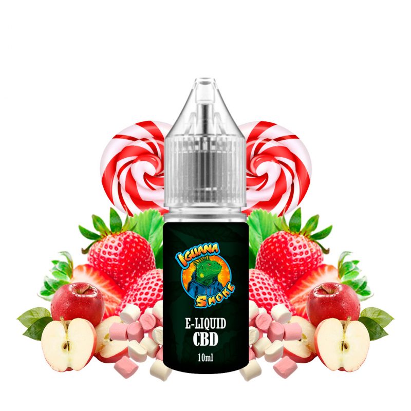 CBD E-Liquid Iguana Smoke Marshmallow 100 mg. 10 ml.