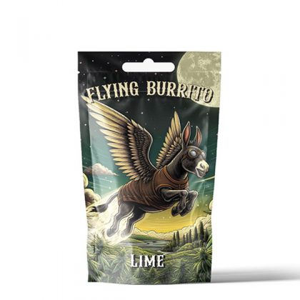 CBD Hash Flying Burrito Lime  1 gr.