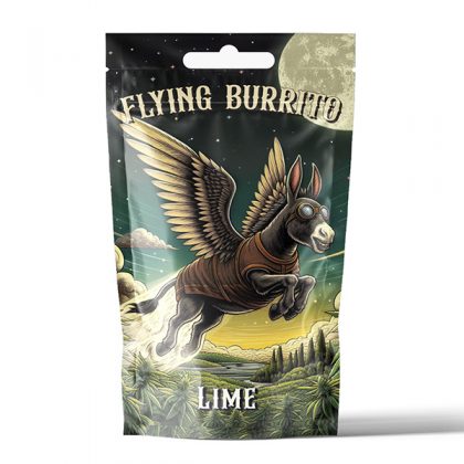 CBD Hash Flying Burrito Lime  5 gr.