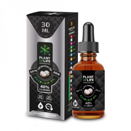 CBD Oil Plant of Life 40 % - 30  ml. Coco