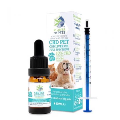 CBD Oil Plant of Life Remedy Pet 10% Cbd & 1% Cbg 10 ml.