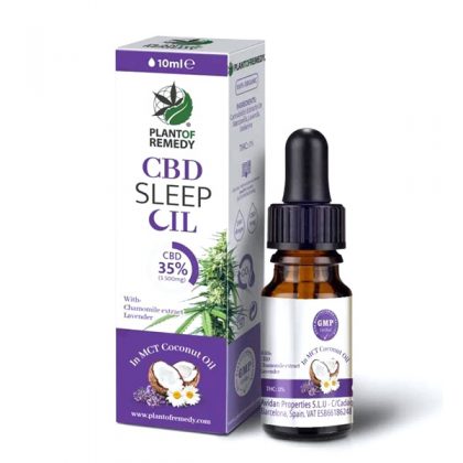 CBD Oil Plant of Life Remedy Sleep 35% - 10 ml.