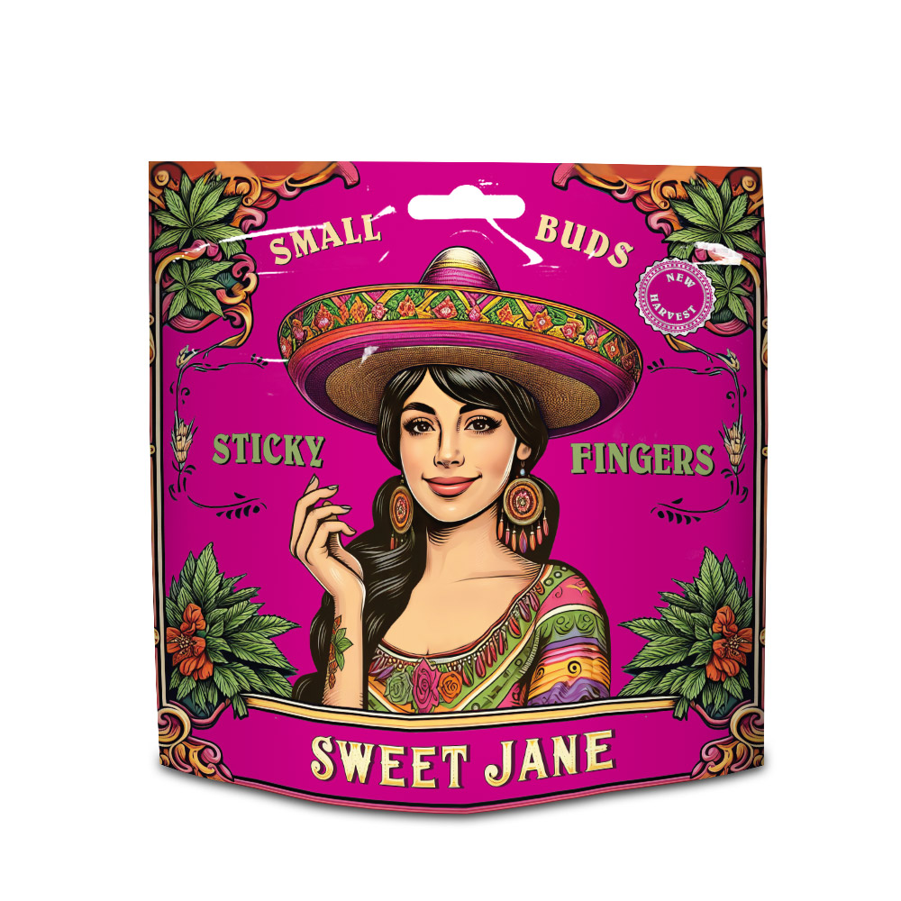 CBD Sweet Jane Small Buds Sticky Fingers 10 gr.
