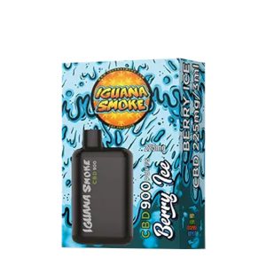 CBD Vaper Iguana Smoke 900  Berry Ice 3 ml.