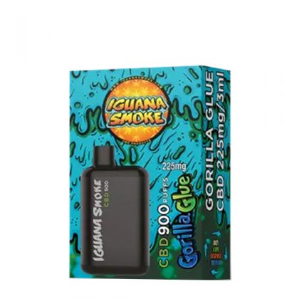 CBD Vaper Iguana Smoke 900  Gorilla Glue 3 ml.