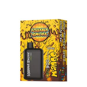 CBD Vaper Iguana Smoke 900  Mango 3 ml.
