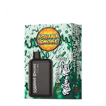 CBD Vaper Iguana Smoke 900  Melon Mint 3 ml.
