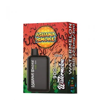 CBD Vaper Iguana Smoke 900  Watermelon 3 ml.