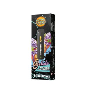 CBD Vaper Iguana Smoke  Full Spectrum Gelato 2 ml.