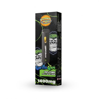 CBD Vaper Iguana Smoke  Full Spectrum Gorilla Glue 2 ml.