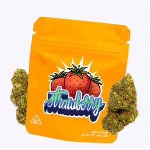 Cañamo Cbd Gorilla Grillz Outdoor Strawberry  5 gr.
