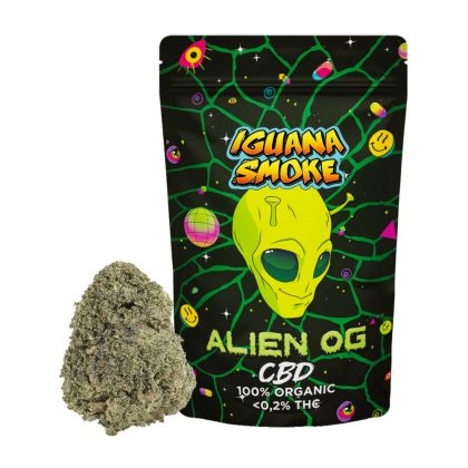 Cañamo Cbd Iguana Smoke   Alien Og  5 gr.