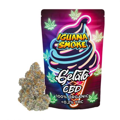Cañamo Cbd Iguana Smoke   Gelato 10 gr.