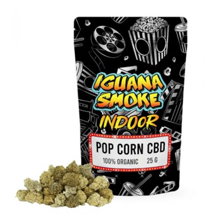 Cañamo Cbd Iguana Smoke Small Buds Pop Corn Indoor 25 gr.