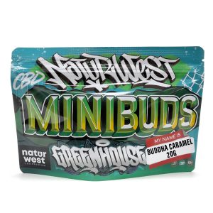 Cañamo Cbd Naturwest  Mini Buds  Buddha Caramel 20 gr.