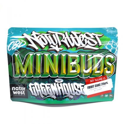 Cañamo Cbd Naturwest  Mini Buds  Fruit Cake 20 gr.