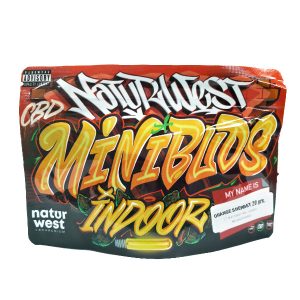 Cañamo Cbd Naturwest  Mini Buds Indoor Orange Sherbet 20 gr.