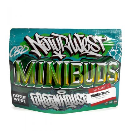 Cañamo Cbd Naturwest  Mini Buds  Mango Haze 20 gr.