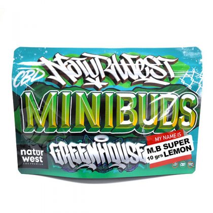 Cañamo Cbd Naturwest  Mini Buds  Super Lemon 10 gr.
