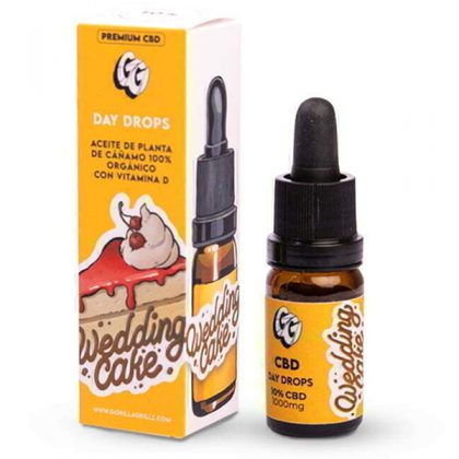 Cbd Oil  Gorilla Grillz 10% Day Wedding Cake - 30 ml.
