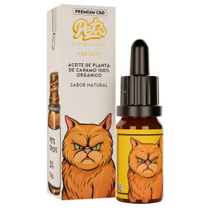Cbd Oil Gorilla Grillz Pets Cats Natural 3% - 30 ml.
