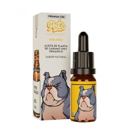 Cbd Oil Gorilla Grillz Pets Dogs Natural 6% - 10 ml.