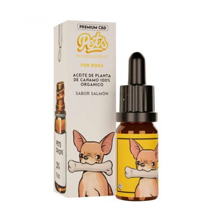Cbd Oil Gorilla Grillz Pets Dogs Salmon 3% - 10 ml.