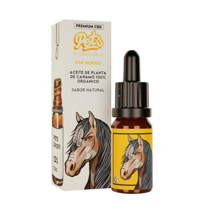 Cbd Oil Gorilla Grillz Pets Horses Natural 12% - 10 ml.