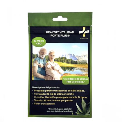 Parche Cbd 32 mg. Annabis 12 ud.