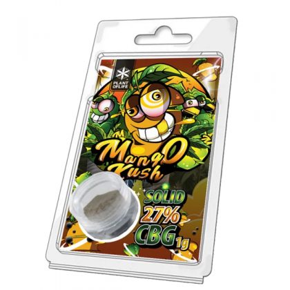 Solid 27% CBG Mango Kush 1 gr. Plant of Life