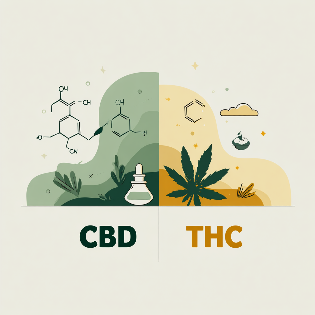¿Qué es el CBD y cómo se diferencia del THC?